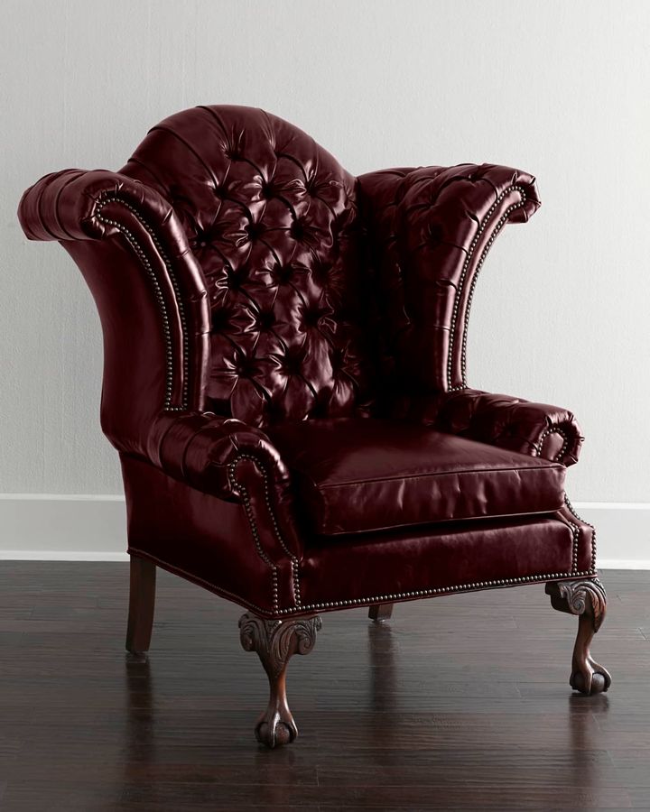 Old Hickory Tannery Liberty Creek Collection Leather Wingback Chair added by Riley O'Bryan