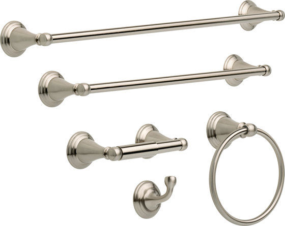 Delta Windemere 24" Wall Mounted Towel Bar | Wayfair added by Parker Bigley