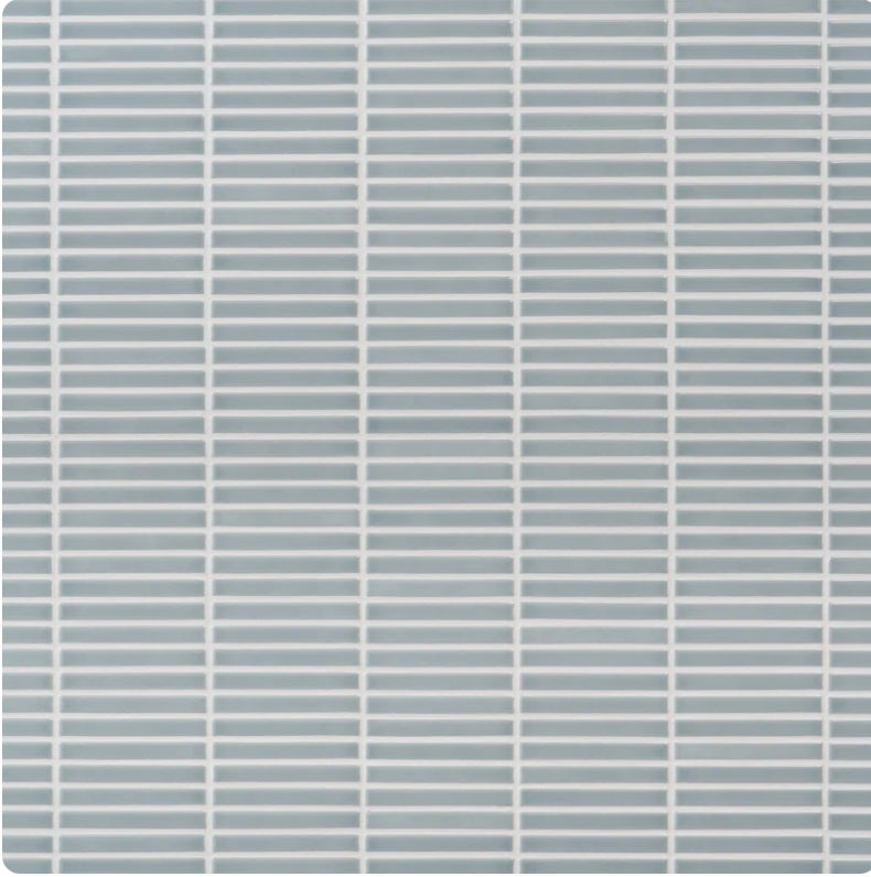 Bond Tile Monogram Stacked 11.19 In. X 11.9 In. Glossy Porcelain Mosaic Floor And Wall Tile (0.92 Sq. Ft. / Each) | Wayfair added by Preston Houser