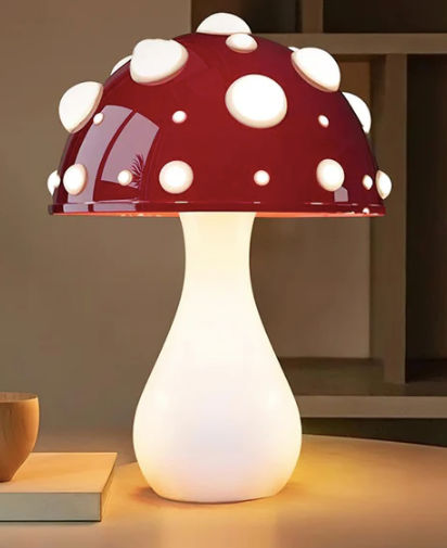 Poisonous Mushrooms Table Lamp added by Caitlin Ackerman