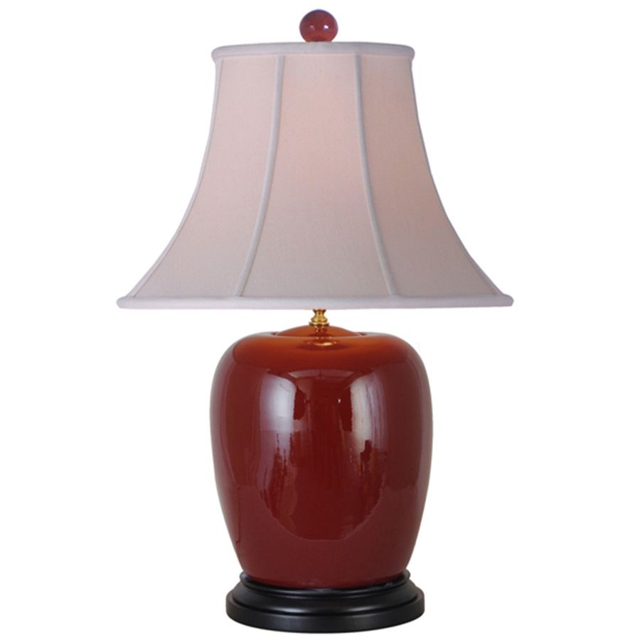 Oxblood Round Jar Lamp added by REVEAL METHOD LLC