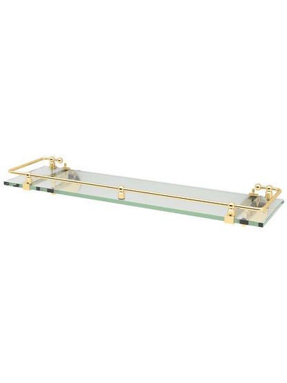 Premier Glass Bathroom Shelf with Railing added by Serena Finnerty