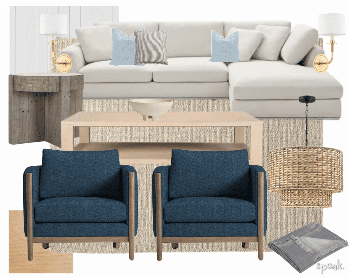 Kitchen + Living Room Inspo designed by Juliene Winborne