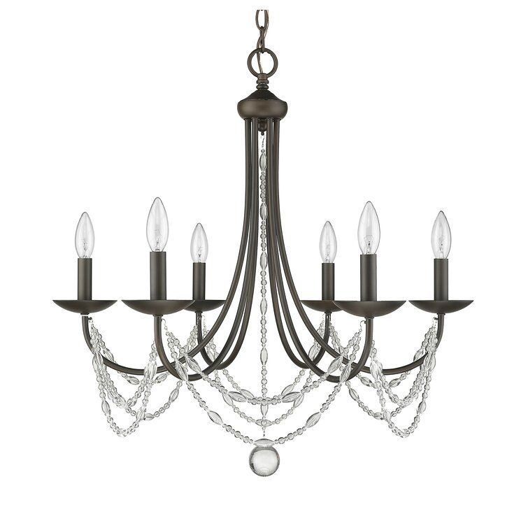 Mbagaya 6 - Light Candle Style Chandelier added by Emily Perdue