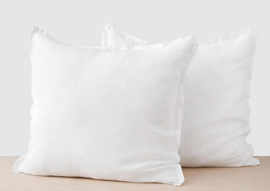 Stonewashed Linen Euro Shams added by Annie Boehrer
