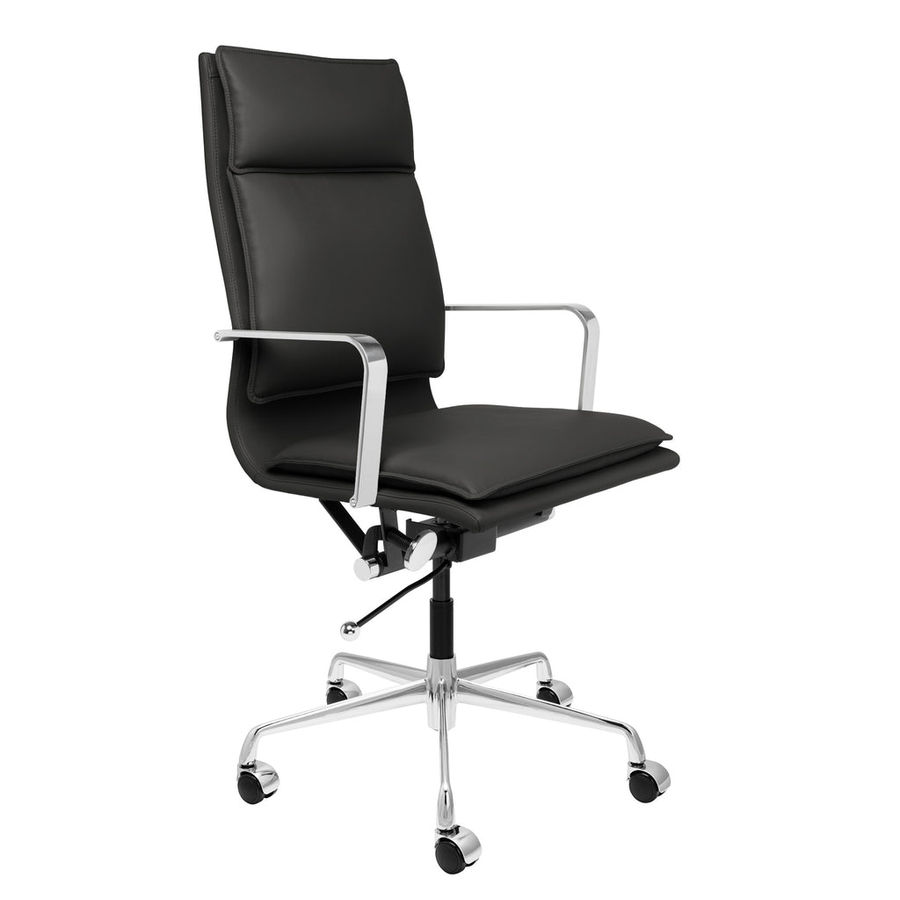 Lexi II Tall Back Padded Chair (Black) added by Leah Kouba