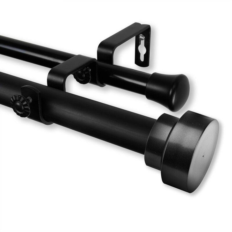 Adjustable Double Curtain Rod added by Janae Sullivan