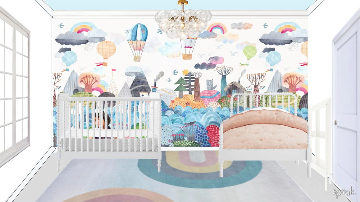 Nursery Inspo designed by Courtney Hill