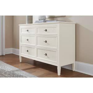 Marsden Ivory 6-Drawer Cane Dresser (54 in W. X 36 in H.) added by Spoak Member
