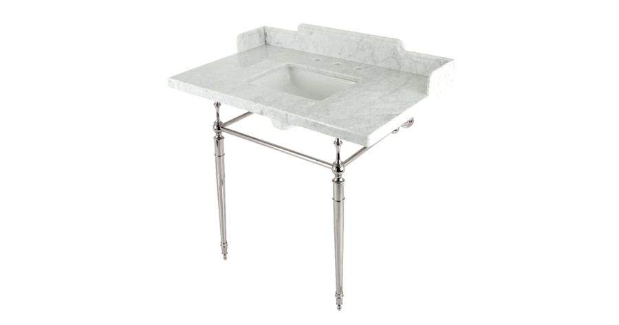 Kingston Brass LMS3622M8SQ6 Habsburg 36" Single | Build.com added by Jenna McGowan