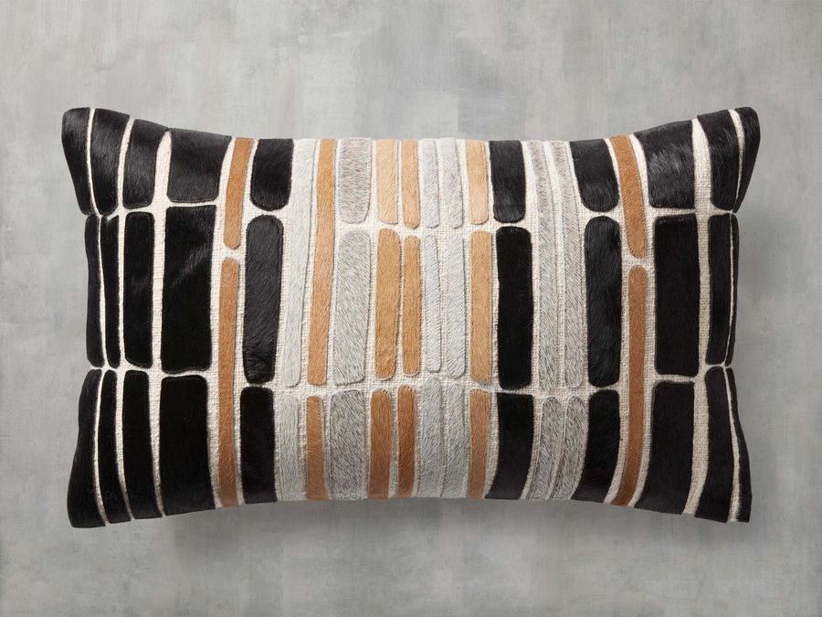 Pieced Hide Lumbar Pillow Cover added by Danielle Hughes