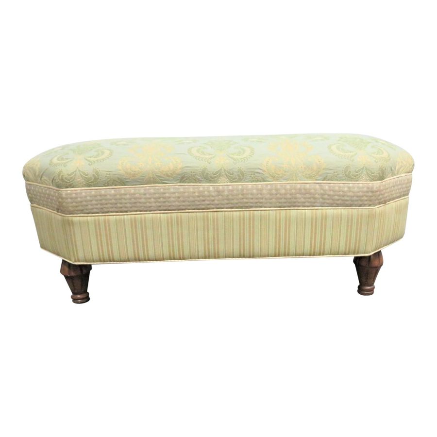 ottoman added by Cathy Mink