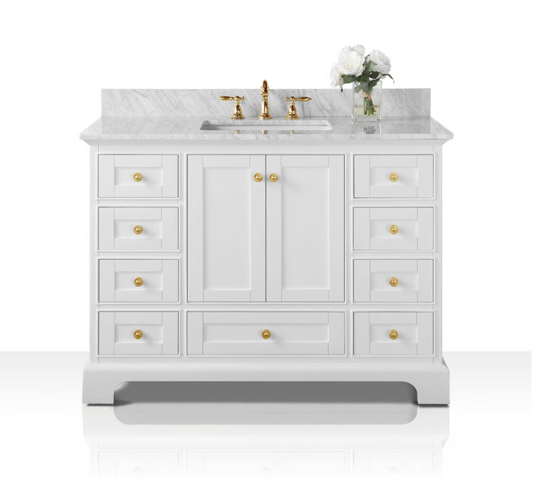 Ancerre Designs Audrey 48" Single Bath Vanity Set | Birch Lane added by Caroline Leonard