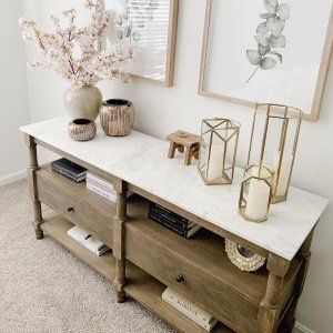 Alexandra Marble Console Table added by Stephanie Northrop