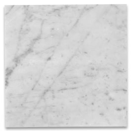 Carrara White Marble 12x12 Tile Honed added by Spoak 