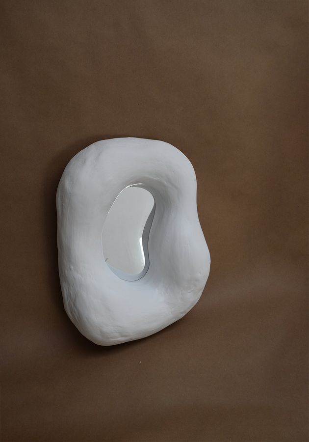 Mini Blob Plaster Mirror - Etsy added by Spoak 