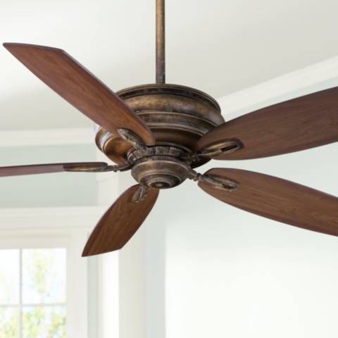 54" Minka Aire Timeless French Beige Finish Pull Chain Ceiling Fan - #R1931 | Lamps Plus added by Rose Jacobsen