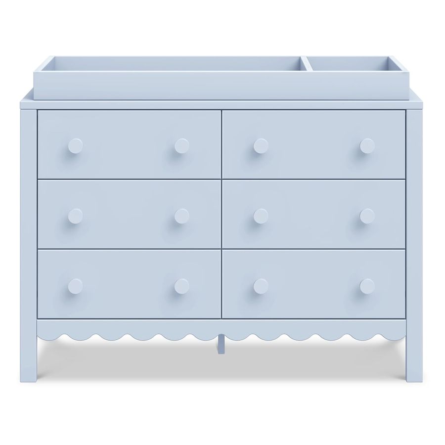 daVinci Sammy Scallop 6-Drawer Dresser in Powder Blue added by Fiona Lemesany