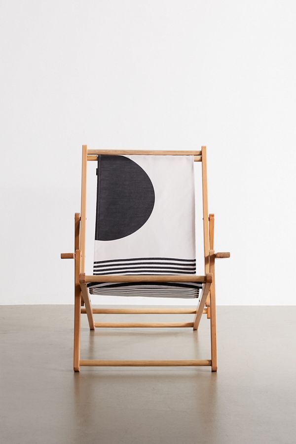 TMSbyNight For Deny Woodblock Art Mid Century Illustration Outdoor Folding Chair added by Rxchel Abrahams