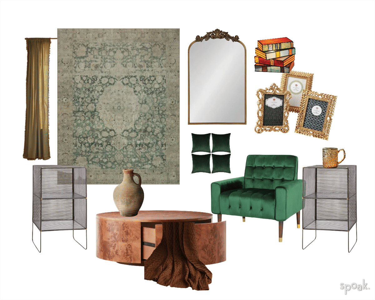 Kitchen + Living Room Inspiration designed by Cole Pitts