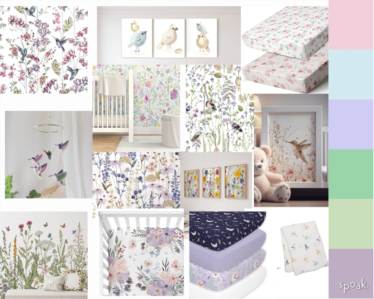 Nursery Ideas designed by Chelsea Gearhart
