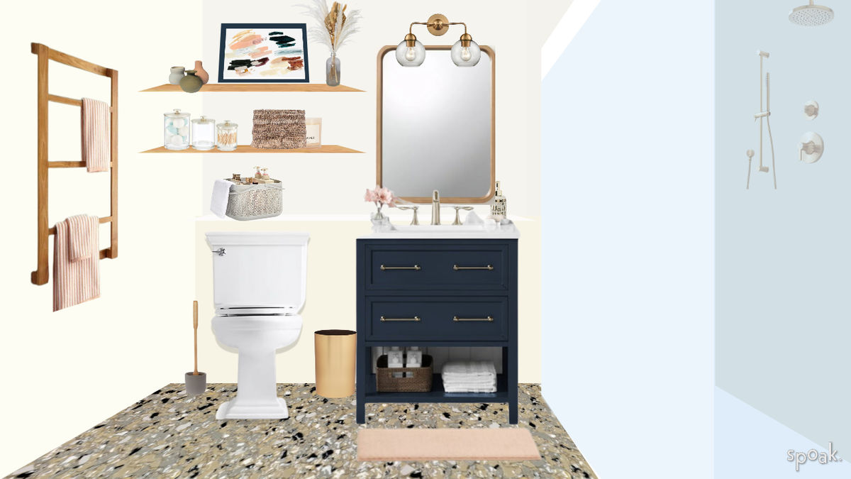 Bathroom Inspo designed by Julia Bliss