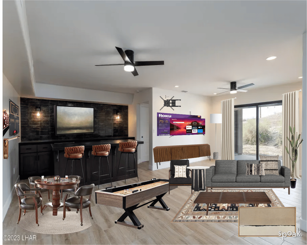 Game Room Inspo designed by sallie tyler