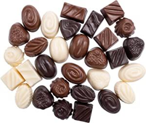 Hiawbon 30 Pcs Fake Chocolate Artificial Food Chocolate Realistic Mixed Color Simulated Chocolates Models Bulk Faux Dessert for Home Kitchen Decor Display Props Decoration Model added by Piper Stromatt