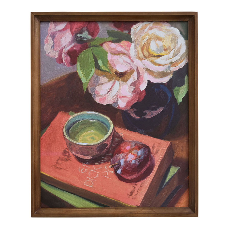 roses,books & tea added by Holly Larzelier