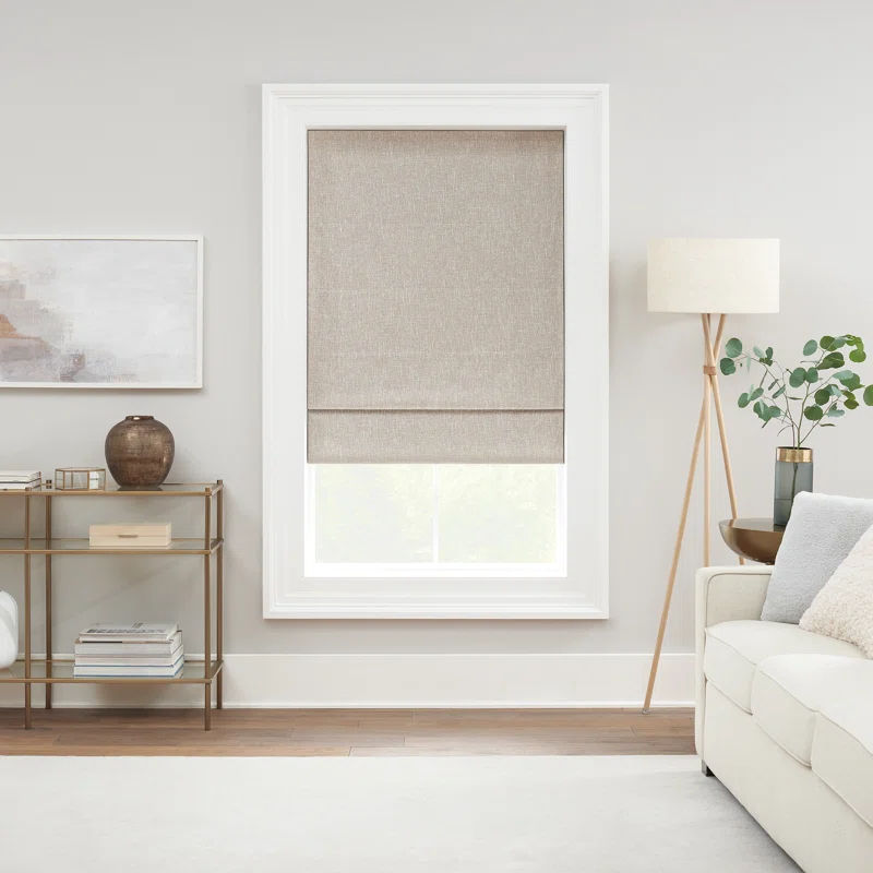Eclipse Curtains Eclipse Drew Blackout Roman Shade | Wayfair added by Leydi Ortega