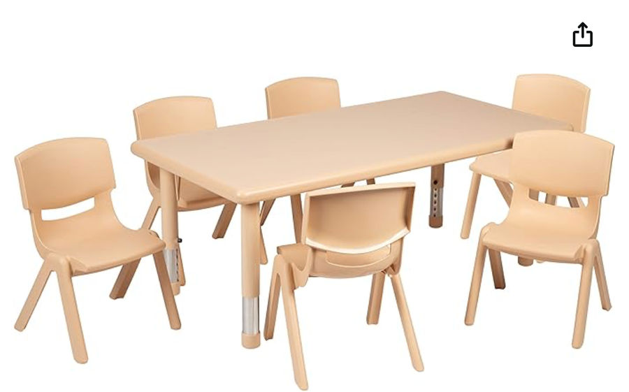 2 TABLE SETS added by Andrea Medina Shibi