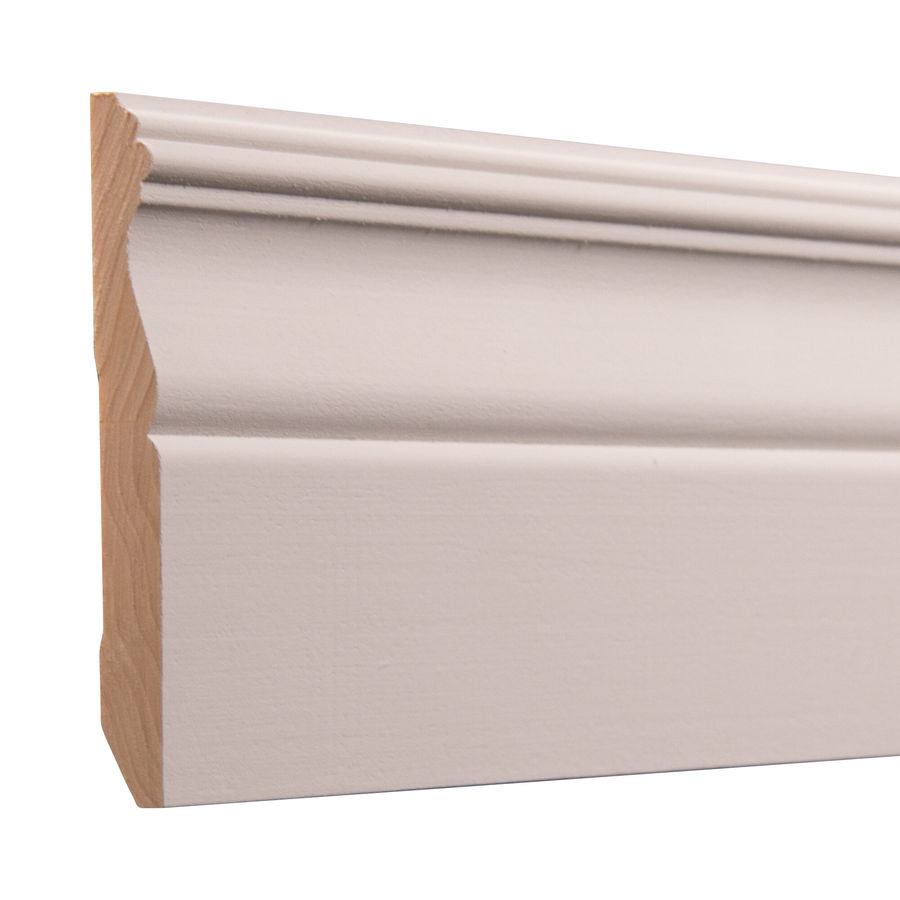 Ornamental Mouldings 96'' W x 4.25'' L Wall Base in White & Reviews | Wayfair added by Sarah Jackson