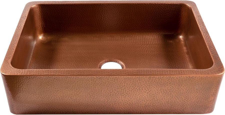 Sinkology Lange Copper 32" Single Bowl Undermount Farmhouse Apron Kitchen Sink added by Brynn Gray