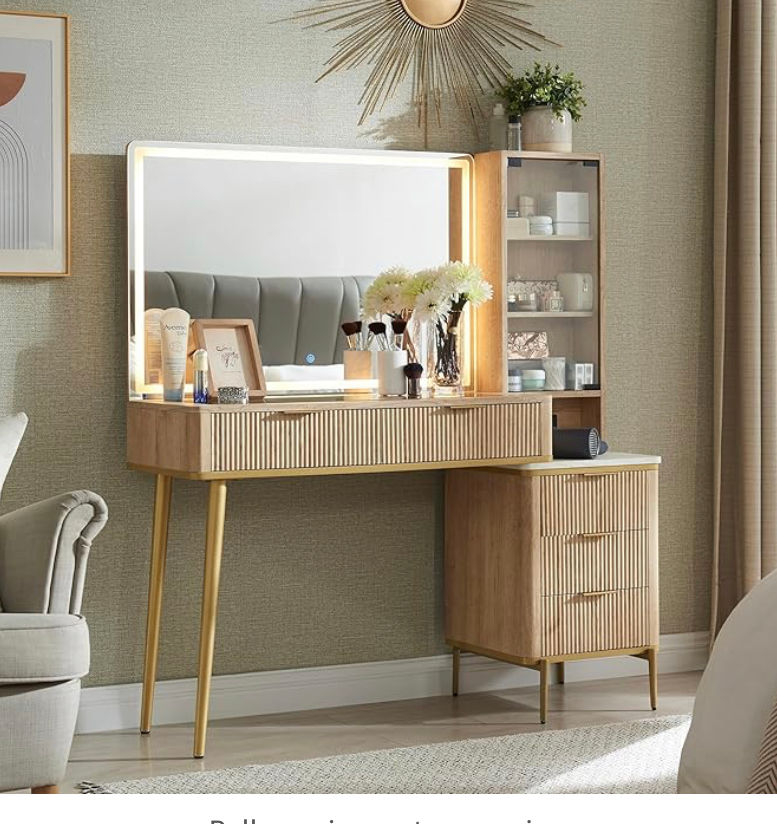 T4tream makeup vanity added by Rikki Lee Joiner