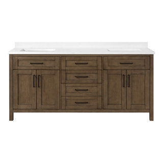 Ove Decors Tahoe VI 36" Single Sink Bathroom Vanity, Almond Latte - Transitional - Bathroom Vanities And Sink Consoles - by OVE Decors | Houzz added by Shanna Eilers