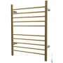 Amba Radiant 23-5/8"W x 31-7/8"H 120 V Plug-In/Hardwired Stainless Steel Towel Warmer with 10 Bars and Concealed Screws added by Jayme Weaver