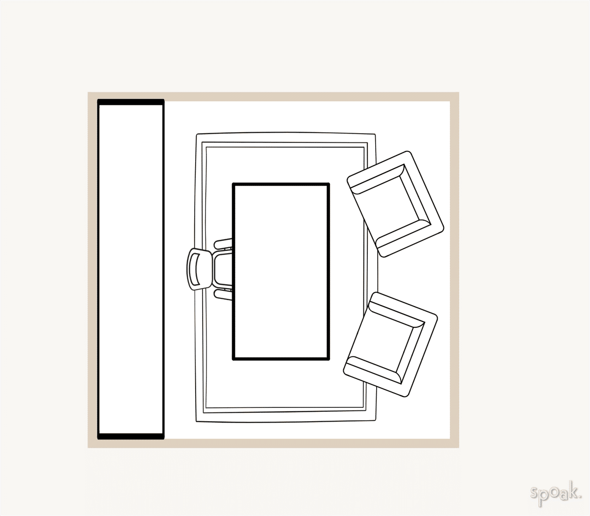 Bedroom Plan designed by Natalie Shimp