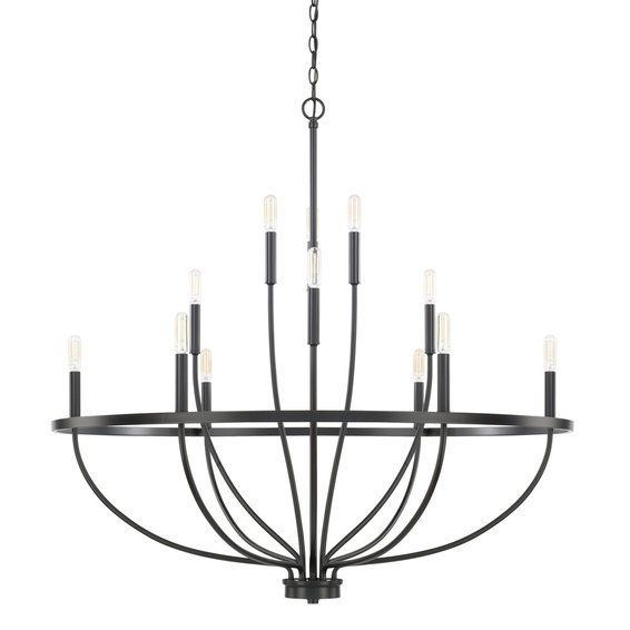 Graceful Curve Chandelier - Large added by Kate McKay Designs