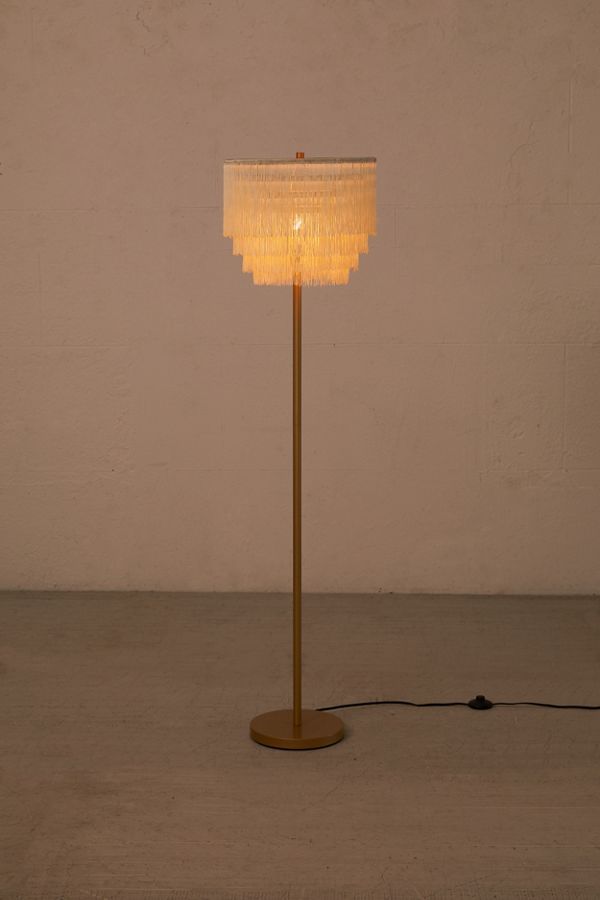 Phoebe Tiered Fringe Floor Lamp added by Kelly Calley