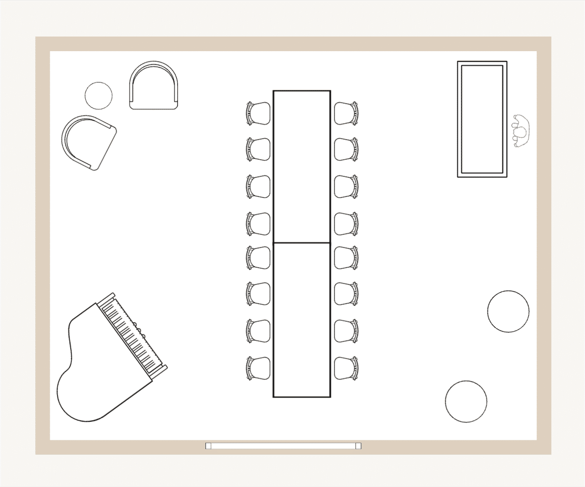 Tv Room Layout designed by Spoak 