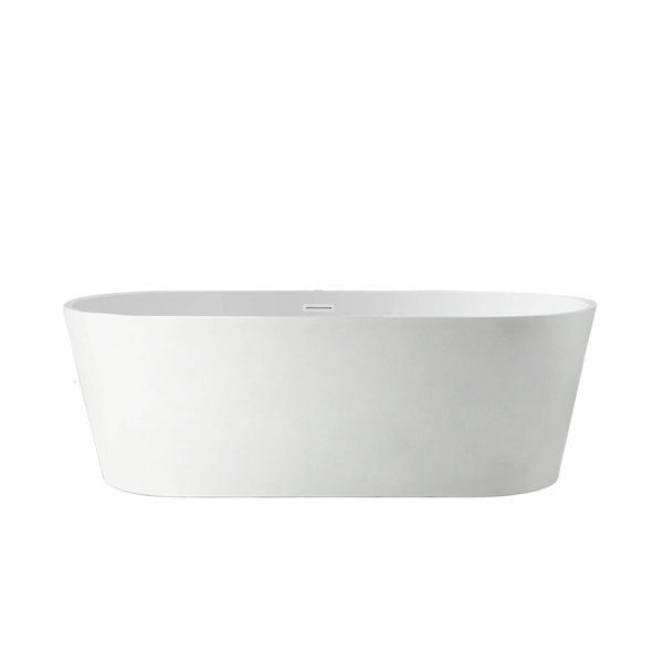 67" x 32" Freestanding Soaking Acrylic Bathtub added by Natalie Miles