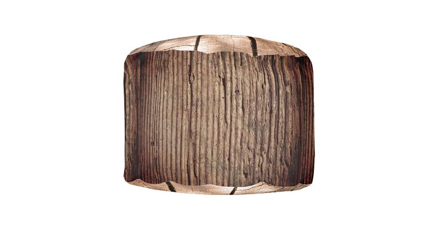 Forest tree trunk stump pouf | Zazzle added by Sheri Johnson