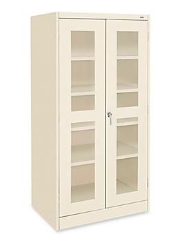 Industrial Clear-View Cabinet - 36 x 24 x 72", Unassembled H-3109 - Uline added by Kait Pawlicky