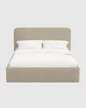 Linen Curved Bed - Low Headboard added by Madi Johnson
