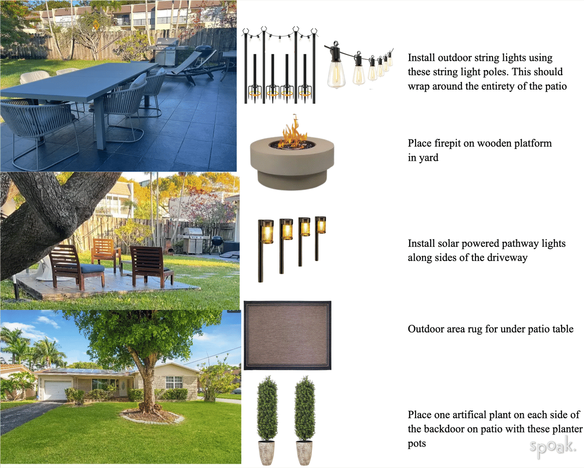 Outdoor Inspo designed by Breanna Selby