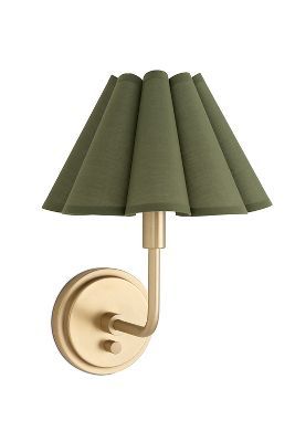 Polly Scalloped Single Sconce added by Amanda Perel
