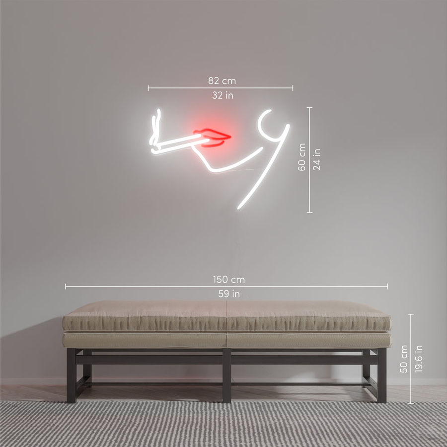 Smoking by Clara Bergel - LED Neon Sign added by Spoak Member