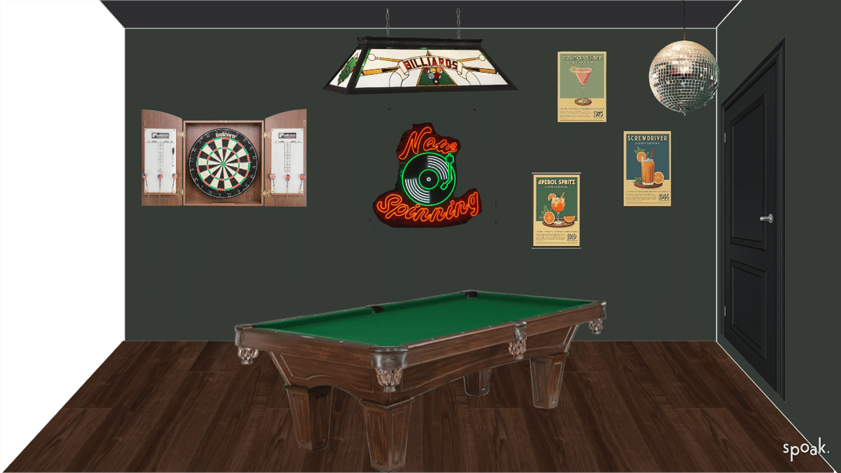 Game Room Ideas designed by STR Cribs