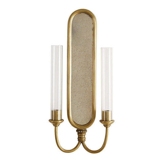 Parlor Mirrored Wall Sconce - 24 3/4"h x 12"w x 31/4"d added by Kate Lynn Nemett