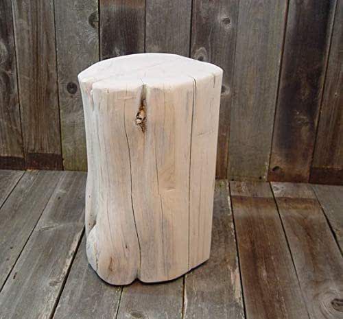 Tree Stump End Table, whitewashed added by Spoak Member